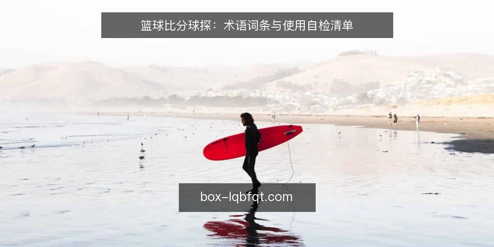 篮球比分球探:术语词条与使用自检清单 — 为何现在需要核对术语边界 配图